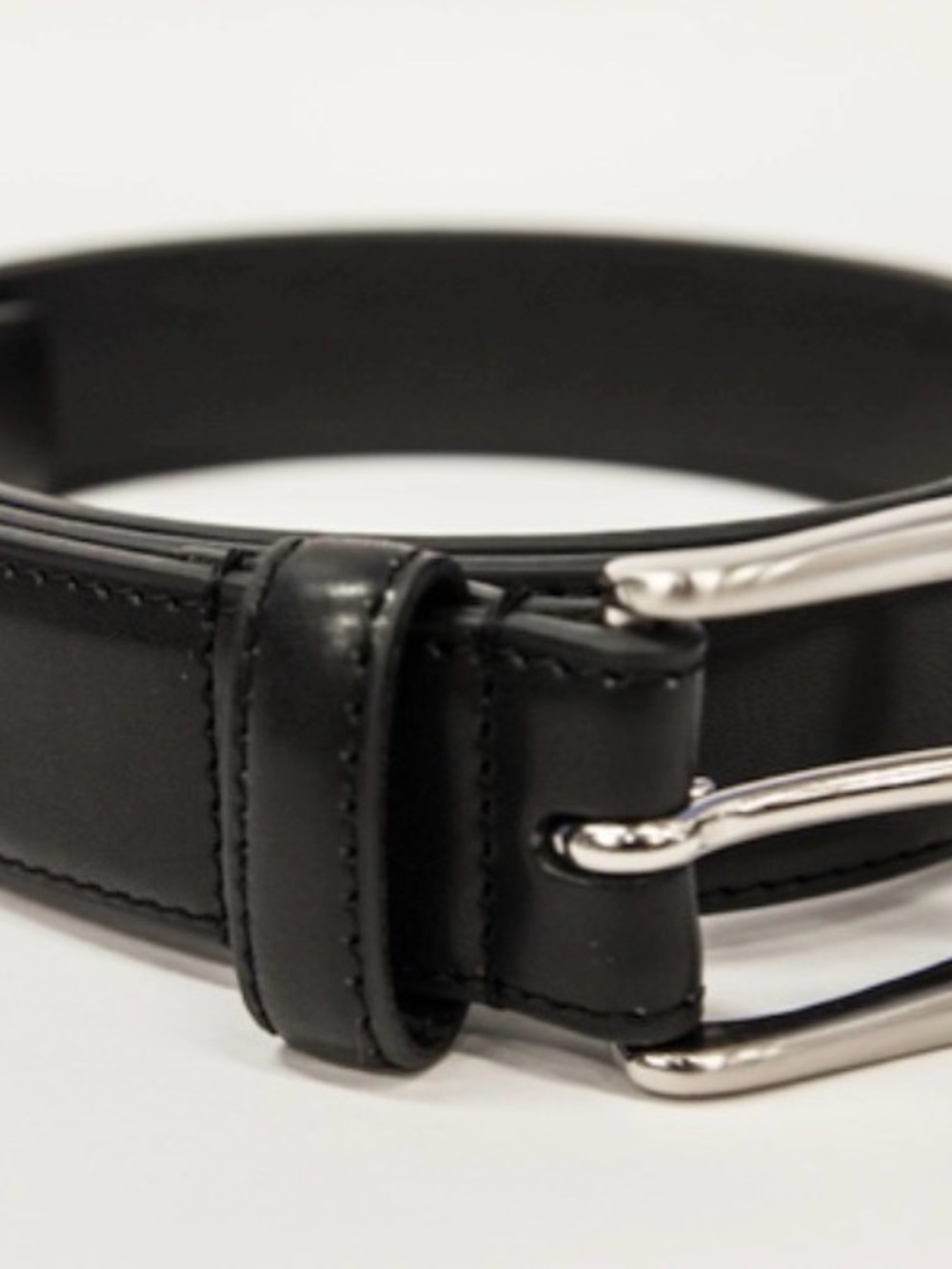 Men’s Pregiato Black Carlos Belt 32”